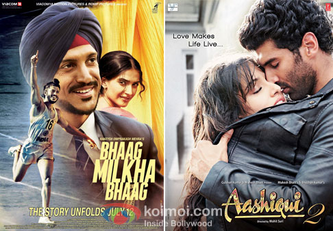Bhaag Milkha Bhaag And Aashiqui 2 Movie Poster Bhaag Milkha Bhaag And Aashiqui 2 Movie Poster