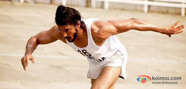Farhan Akhtar In Bhaag Milkha Bhaag Movie Stills