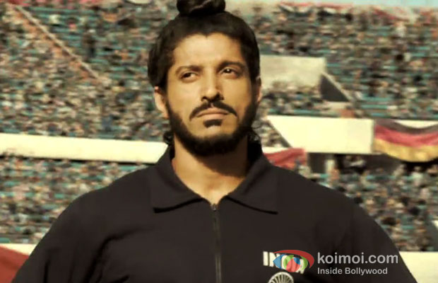 Farhan Akhtar in Bhaag Milkha Bhaag Movie Stills