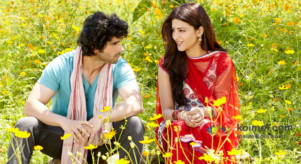 Girish Kumar And Shruti Haasan in Ramaiya Vastavaiya Movie Stills