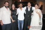 Krishika Lulla, Dhanush, Sonam Kapoor And Abhay Deol at the success bash of 'Raanjhanaa'