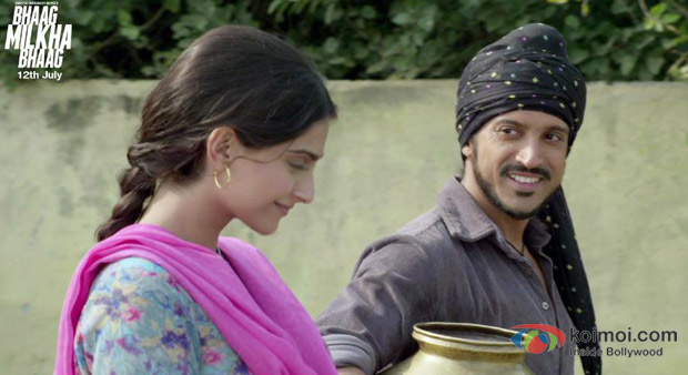 Sonam Kapoor And Farhan Akhtar in Bhaag Milkha Bhaag Movie Stills Sonam Kapoor And Farhan Akhtar in Bhaag Milkha Bhaag Movie Stills