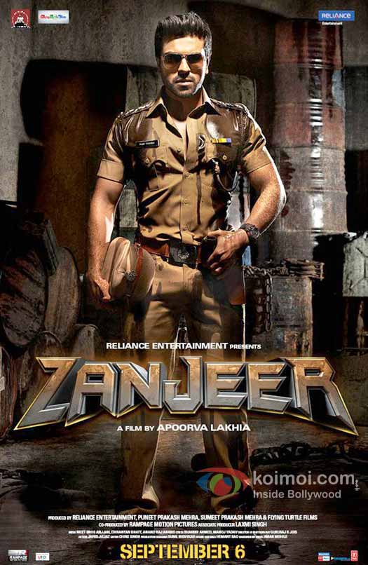 Zanjeer Frist look Movie Poster