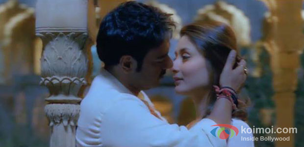 Ajay Devgn And Kareena Kapoor in Satyagraha Movie Stills