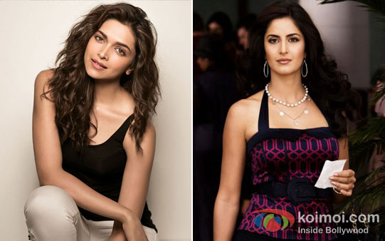 Deepika Padukone And Katrina Kaif Deepika Padukone And Katrina Kaif