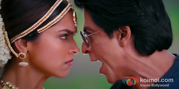 Deepika Padukone And Shah Rukh Khan In Chennai Express Movie Stills Deepika Padukone And Shah Rukh Khan In Chennai Express Movie Stills