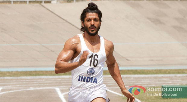 Farhan Akhtar in Bhaag Milkha Bhaag Movie Stills