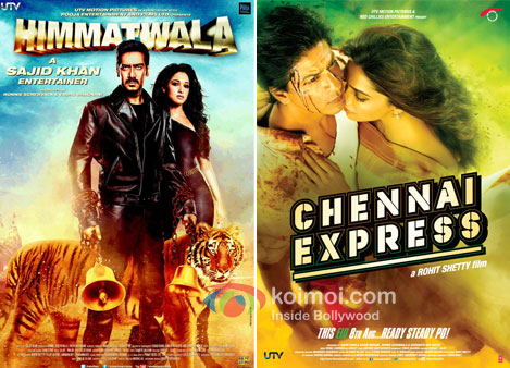 Himmatwaala And Chennai Express Movie Poster