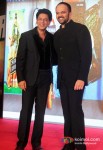 Shah Rukh Khan And Rohit Shetty At Chennai Express Success Party Pic 1