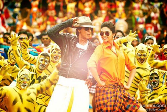 Shah Rukh Khan and Deepika Padukone in Chennai Express Movie Stills