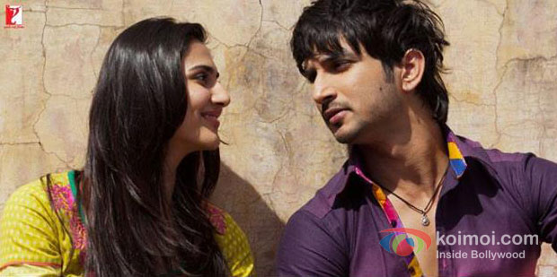 Vaani Kapoor And Sushant Singh Rajput in Shuddh Desi Romance Movie Stills