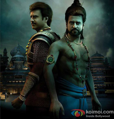 Rajinikanth in a still from Kochadaiiyan