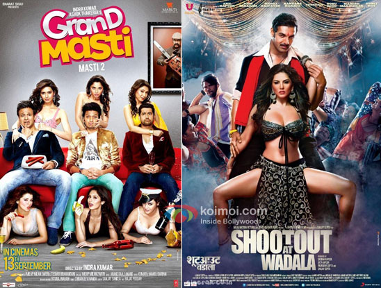 Grand Masti and Shootout At Wadala Movie Poster