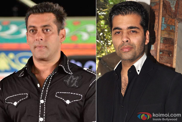 Salman Khan and Karan Johar