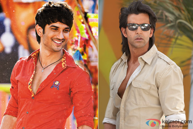 Sushant Singh Rajput and Hrithik Roshan