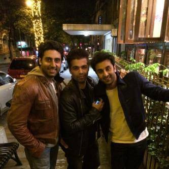 Abhishek Bachchan, Karan Johar & Ranbir Kapoor on a Vacation