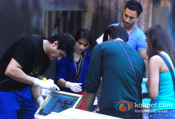 Armaan Kohli, Tanisha Mukherjee, Asif Azim, Gauhar Khan And Kushal Tandon in Bigg Boss 7
