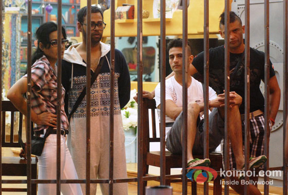 Kamya Panjabi, VJ Andy And Sangram Singh in Bigg Boss 7