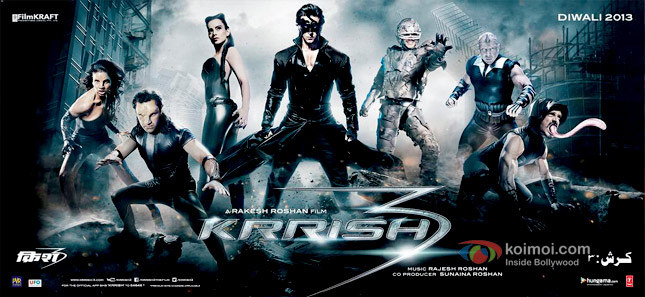 Krrish 3 movie poster
