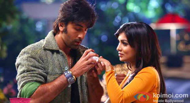 Ranbir Kapoor And Pallavi Sharda in a Still from Besharam Ranbir Kapoor And Pallavi Sharda in a Still from Besharam