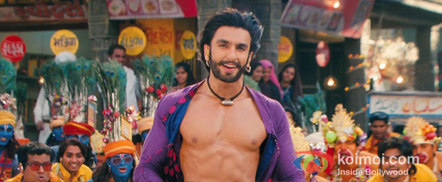 Ranveer Singh in Ramleela Tattad Tattad Song Making Stills