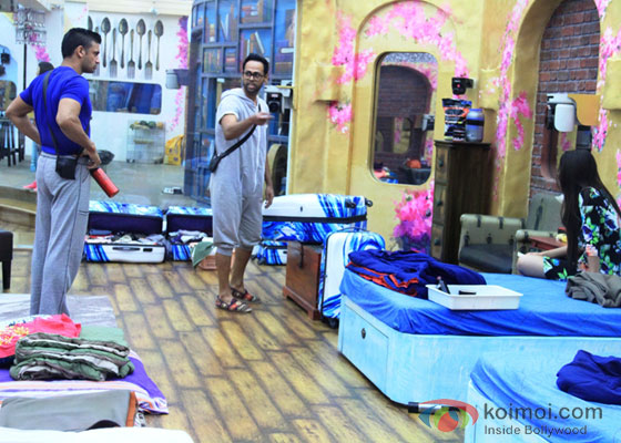Sangram Singh and VJ Andy in Bigg Boss 7