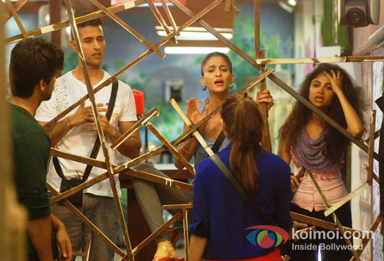 Shilpa Sakhlani, Ratan Rajput, Kushal Tandon And Tanisha Mukherjee in Bigg Boss 7