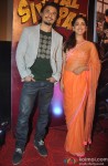 Ali Zafar and Yami Gautam during the trailer launch of 'Total Siyapaa' Pic 2