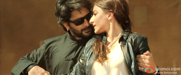 Arshad Warsi and Soha Ali Khan in a still from Mr Joe B. Carvalho