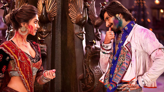 Deepika Padukone and Ranveer Singh In a still from Ramleela Deepika Padukone and Ranveer Singh In a still from Ramleela