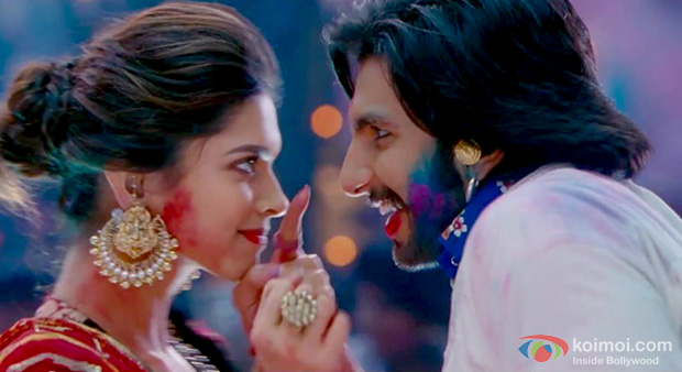 Deepika Padukone and Ranveer Singh in a still from Ramleela