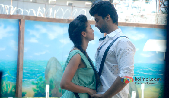 Gauhar Khan and Kushal Tandon in Bigg Boss 7
