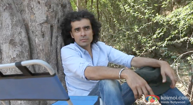 Imtiaz Ali on the sets of  Highway