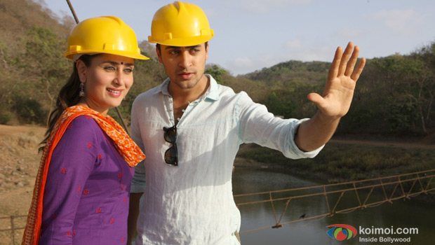 Kareena Kapoor and Imran Khan in a still from Gori Tere Pyaar Mein!