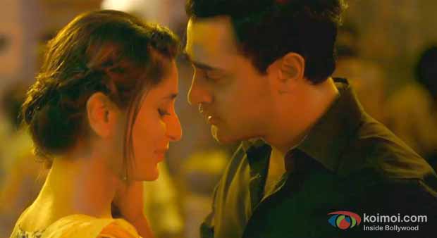 Kreena Kapoor and Imran Khan in a still from Gori Tere Pyaar Mein! 