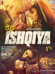 Naseeruddin Shah, Madhuri Dixit, Arshad Warsi and Huma Qureshi in Dedh Ishqiya Movie Poster
