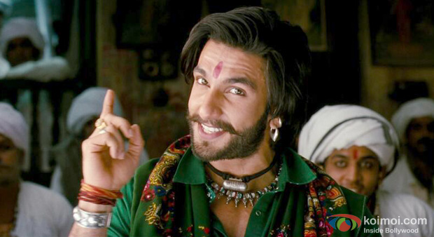 Ranveer Singh in a still from Ramleela