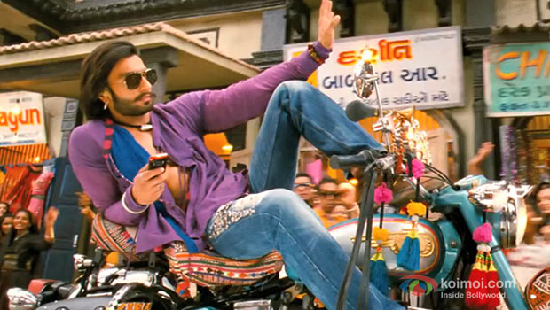 Ranveer Singh in a still from Ramleela