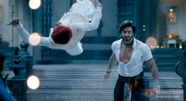 Ranveer Singh in a still from Ramleela