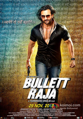 Saif Ali Khan in Bullett Raja Movie Poster