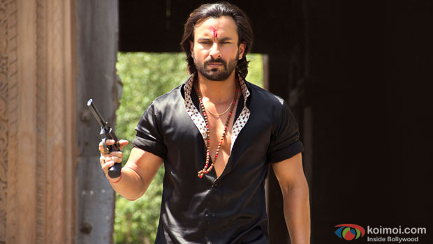 Saif Ali Khan in a still from Bullett Raja