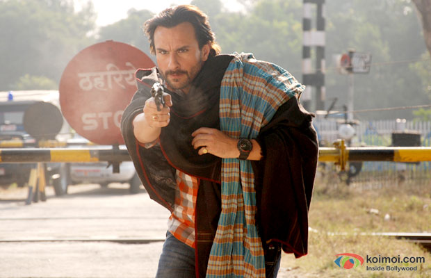 Saif Ali Khan in a still from Bullett Raja