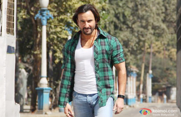 Saif Ali Khan in a still from Bullett Raja