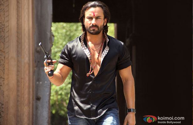Saif Ali Khan in a still from Bullett Raja