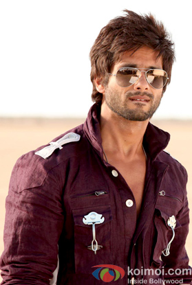 Shahid Kapoor in a still from R… Rajkumar