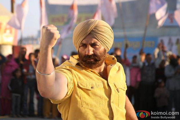 Sunny Deol in a still from Singh Saab The Great