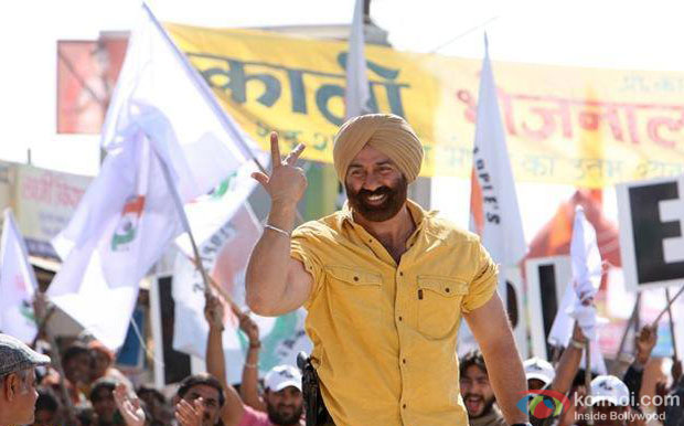 Sunny Deol in a still from Singh Saab The Great