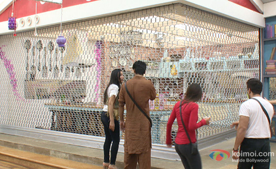 Sofia Hayat, Kushal Tandon, Gauhar Khan and Ajaz Khan in Bigg Boss 7 Sofia Hayat, Kushal Tandon, Gauhar Khan and Ajaz Khan in Bigg Boss 7