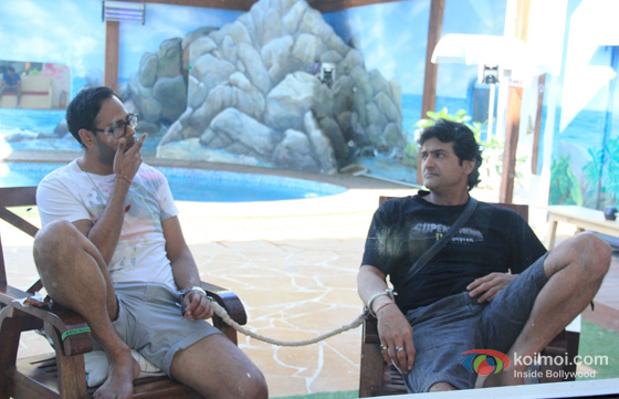VJ Andy and Armaan Kohli in Bigg Boss 7 pic 1 VJ Andy and Armaan Kohli in Bigg Boss 7 pic 1