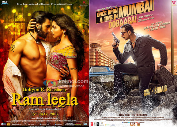 Ramleela and Once Upon Ay Time In Mumbai Dobaara! Movie Poster